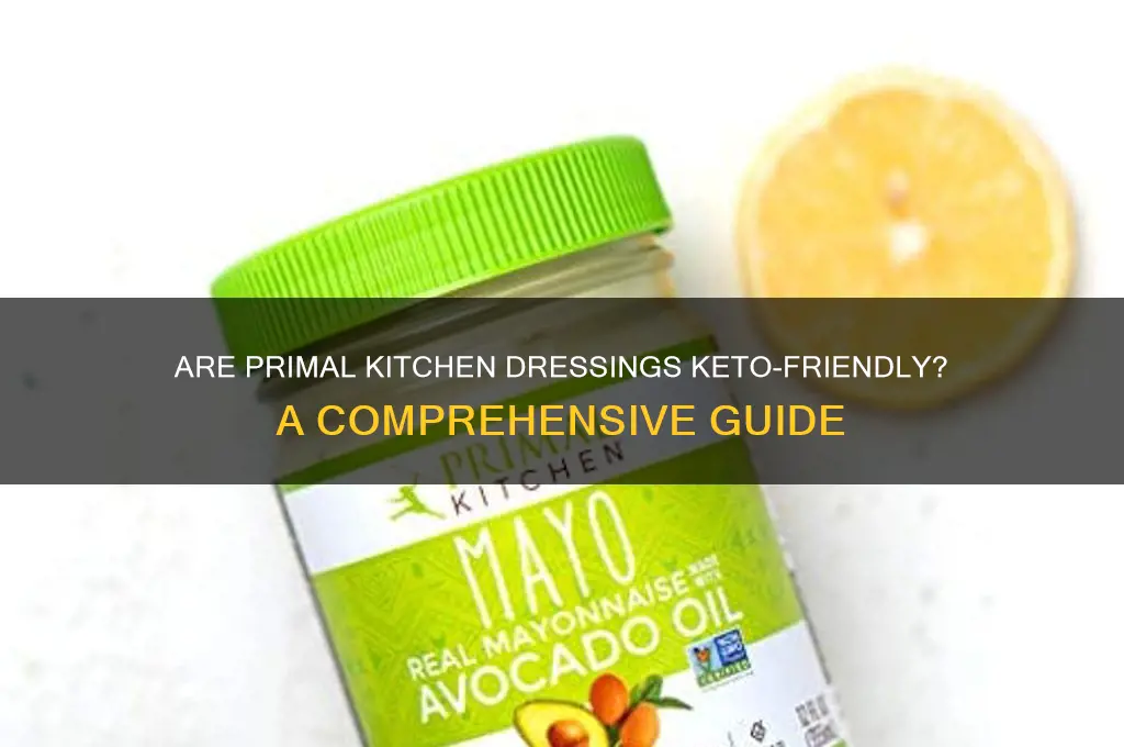 are primal kitchen dressings keto
