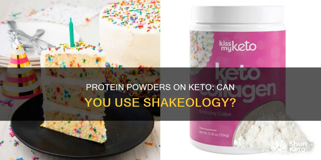 are protein powders allowed on keto I use shakeology