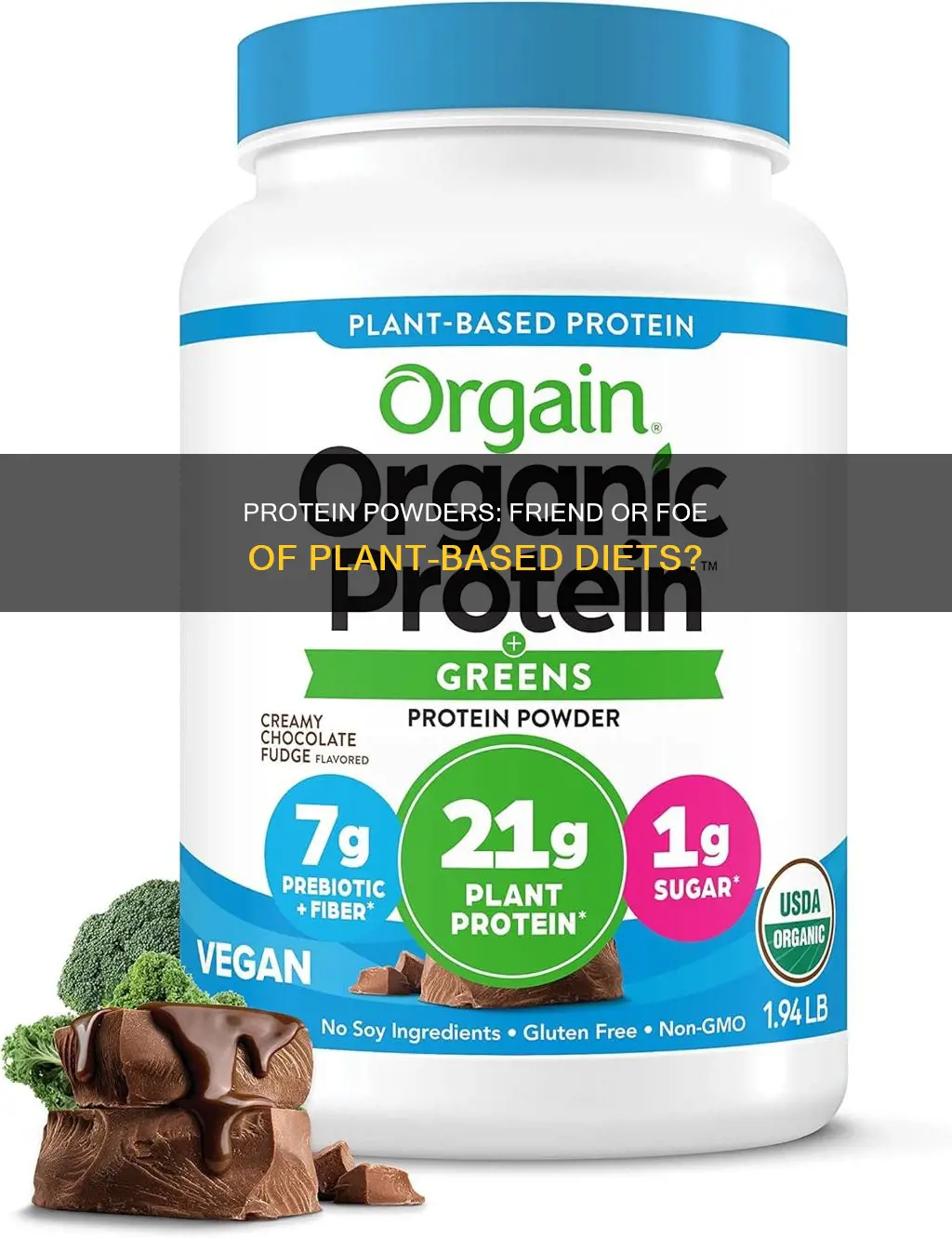 are protein powders part of a plant based diet