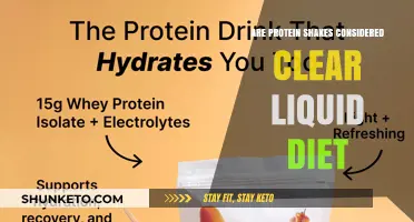 Protein Shakes: Clear Liquid Diet or Not?