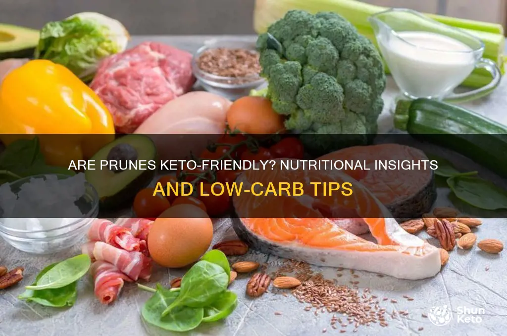 are prunes keto
