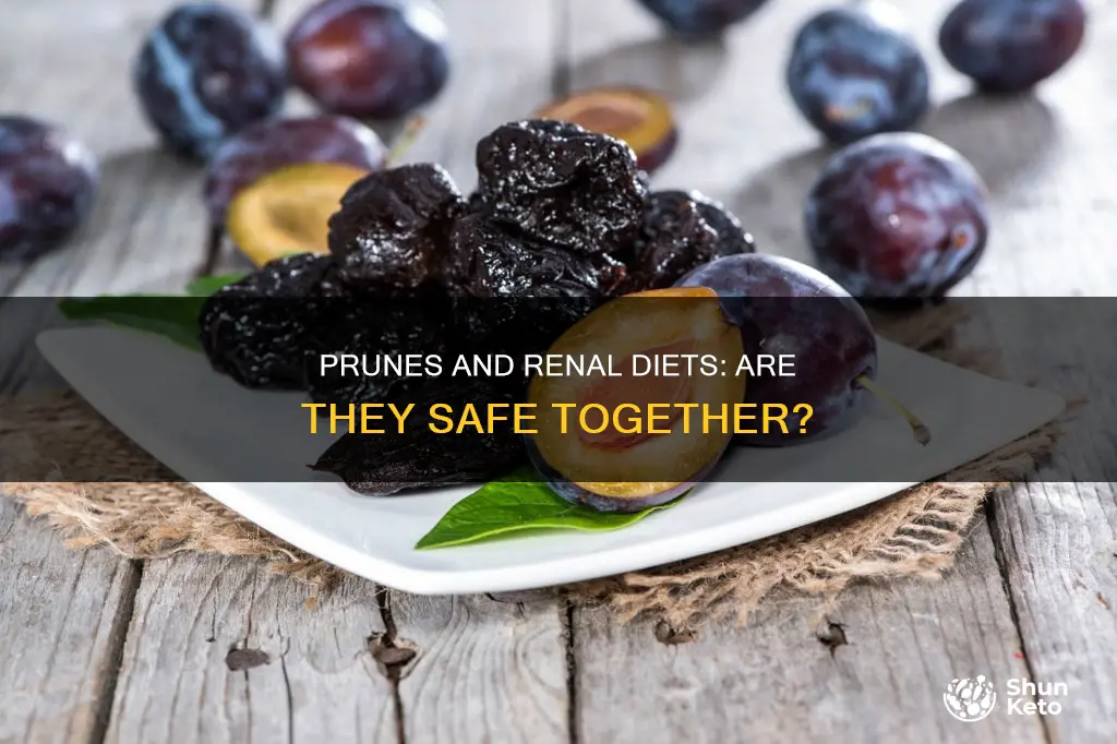 are prunes safe for renal diet