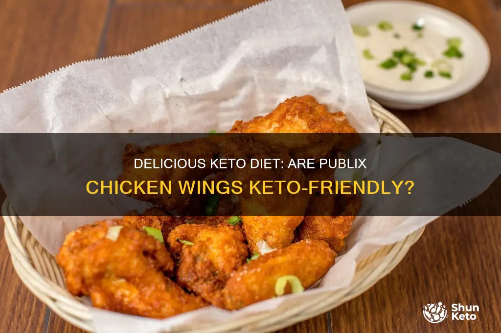 are publix chicken wings keto