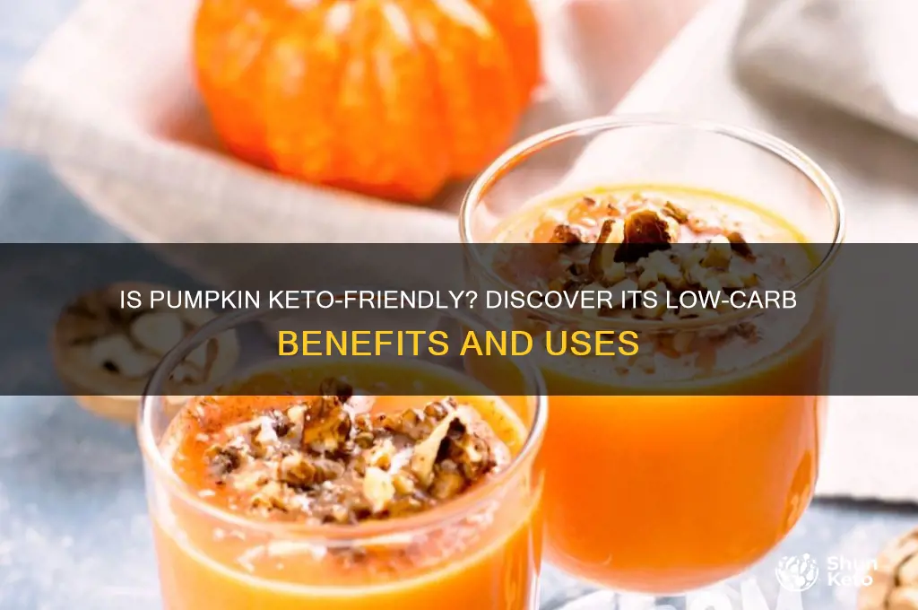 are pumpkin keto