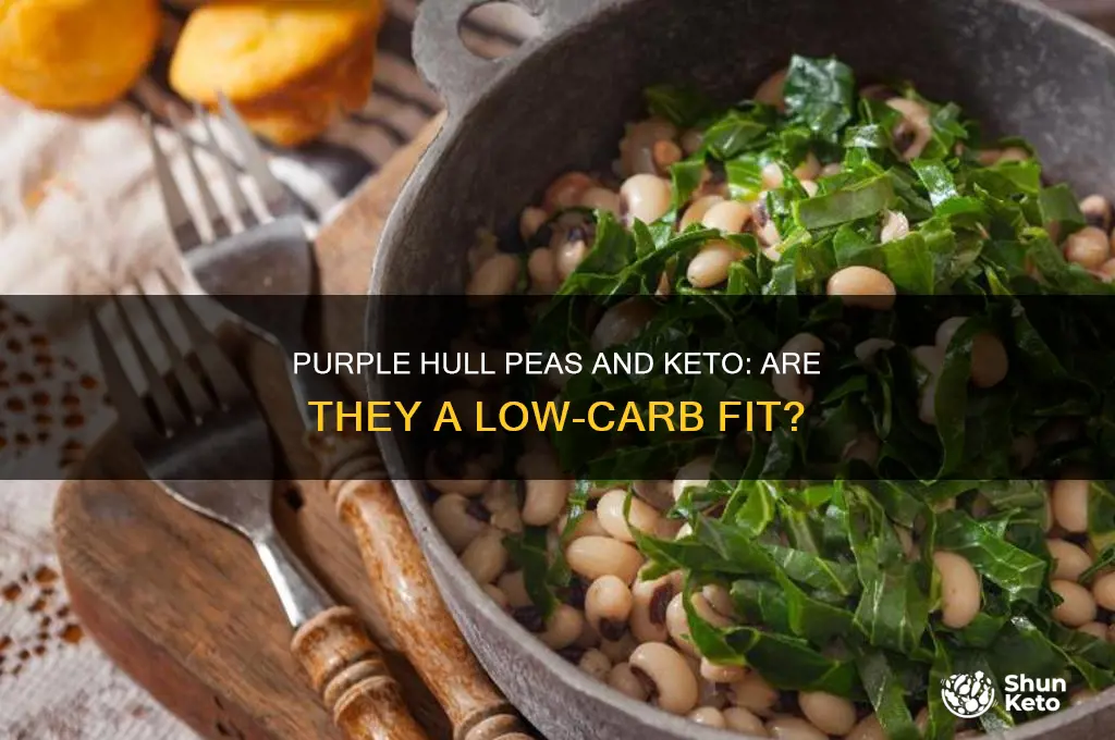 are purple hull peas keto