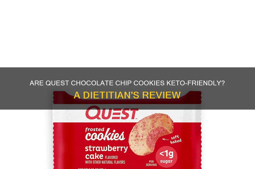 are quest chocolate chip cookies keto