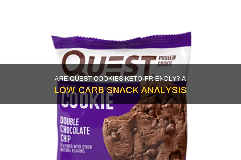are quest cookies keto