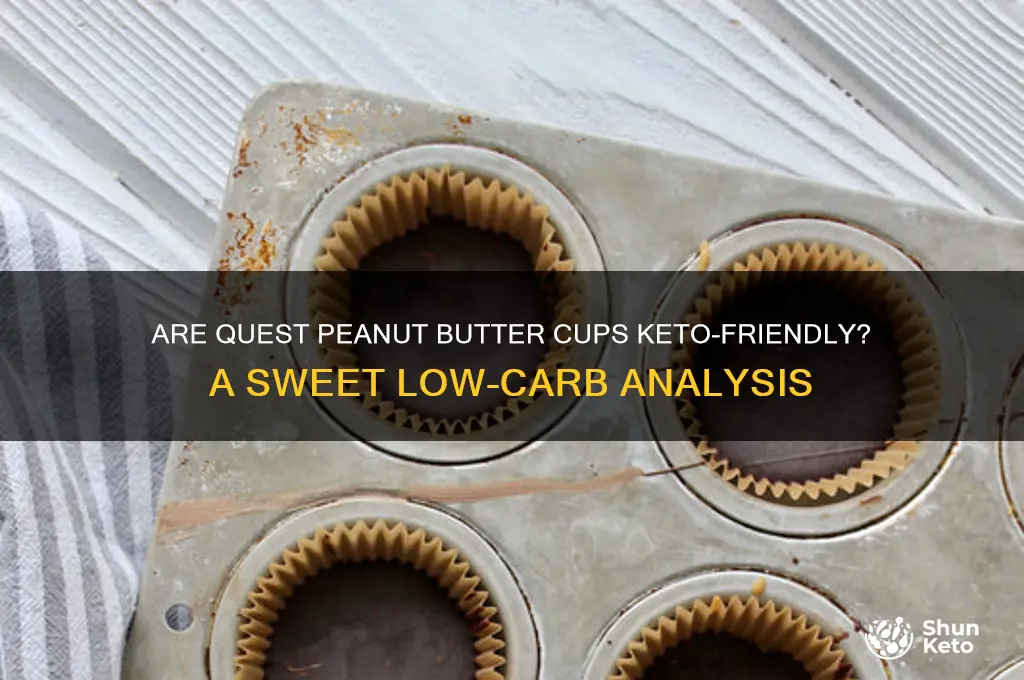 are quest peanut butter cups keto