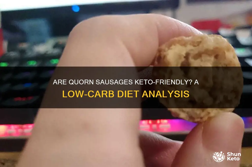 are quorn sausages keto