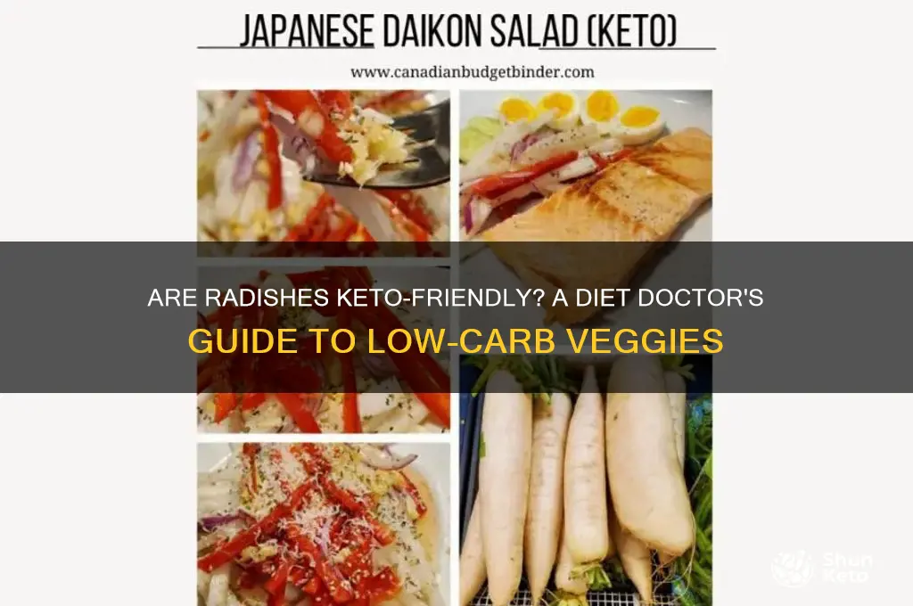 are radishes keto diet doctor