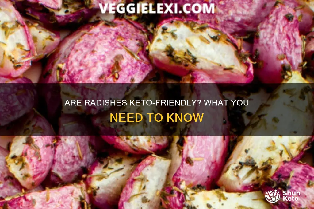 are radishes okay to eat on a keto diet