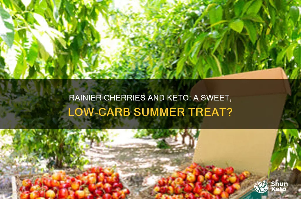 are rainier cherries keto
