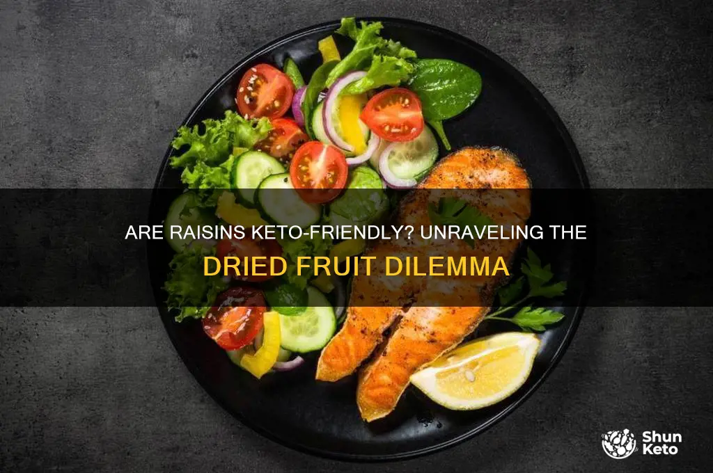 are raisons keto
