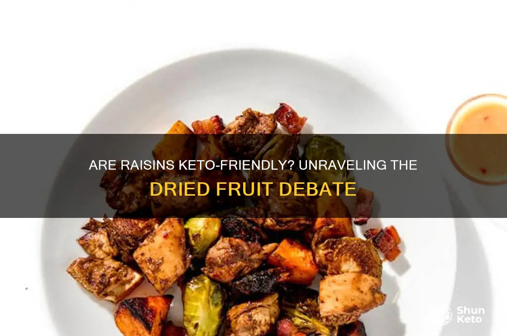 are rasins keto