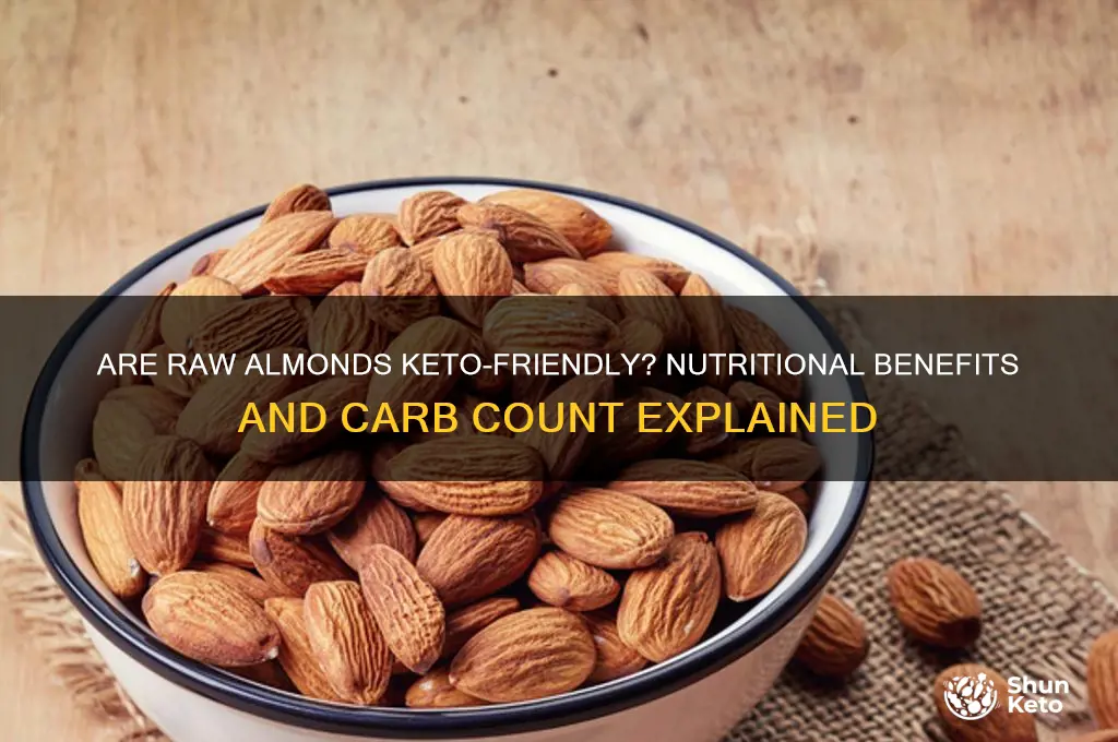 are raw almonds keto