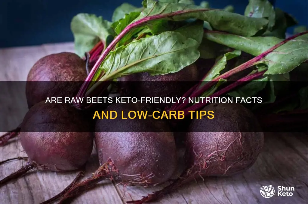 are raw beets keto