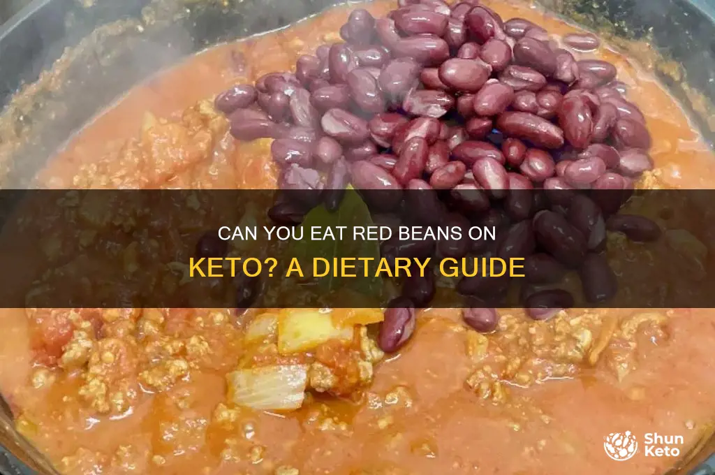 are red beans allowed on keto diet