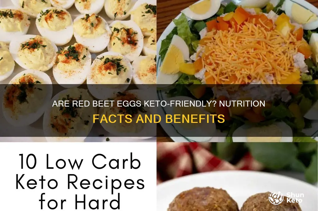 are red beet eggs keto
