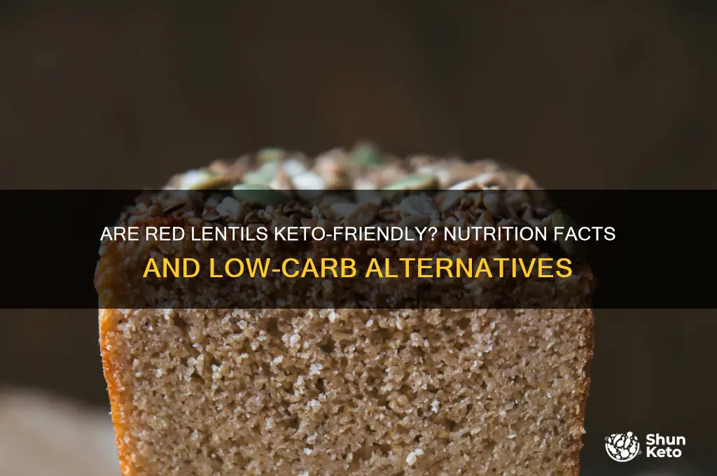 are red lentils keto