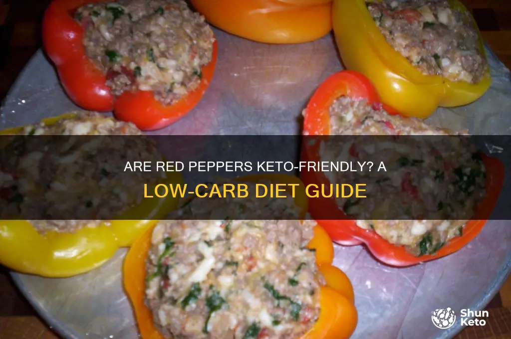 are red paeppers keto