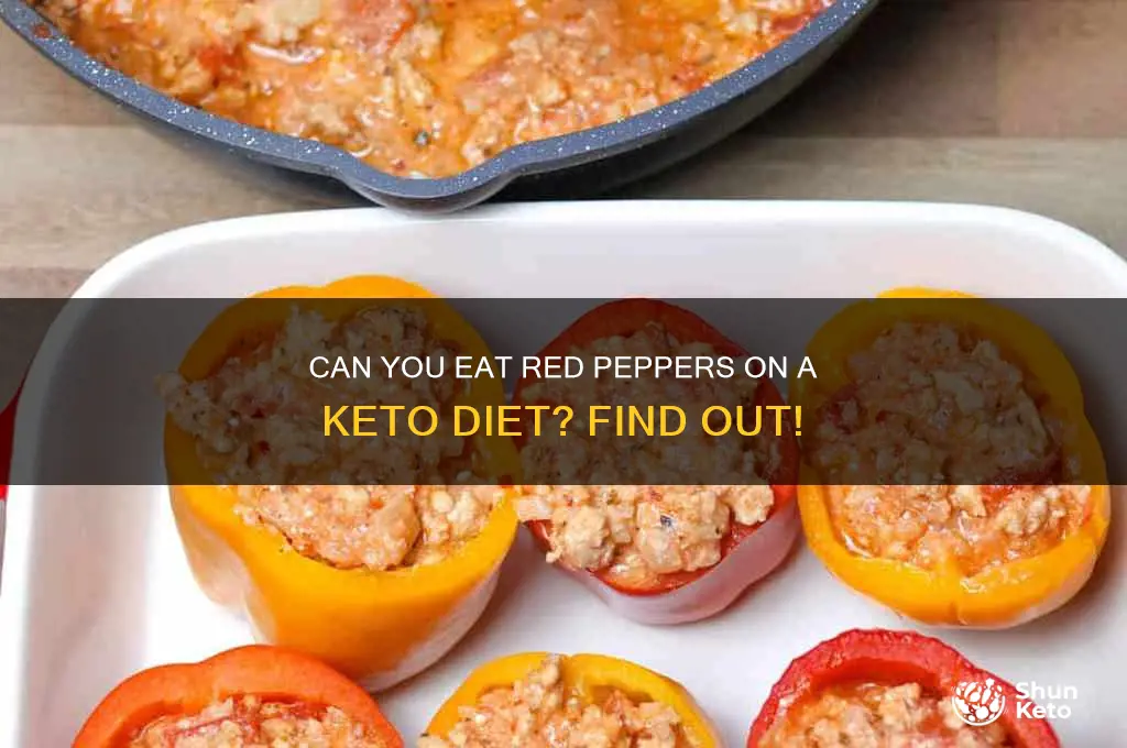 are red peppers on keto diet