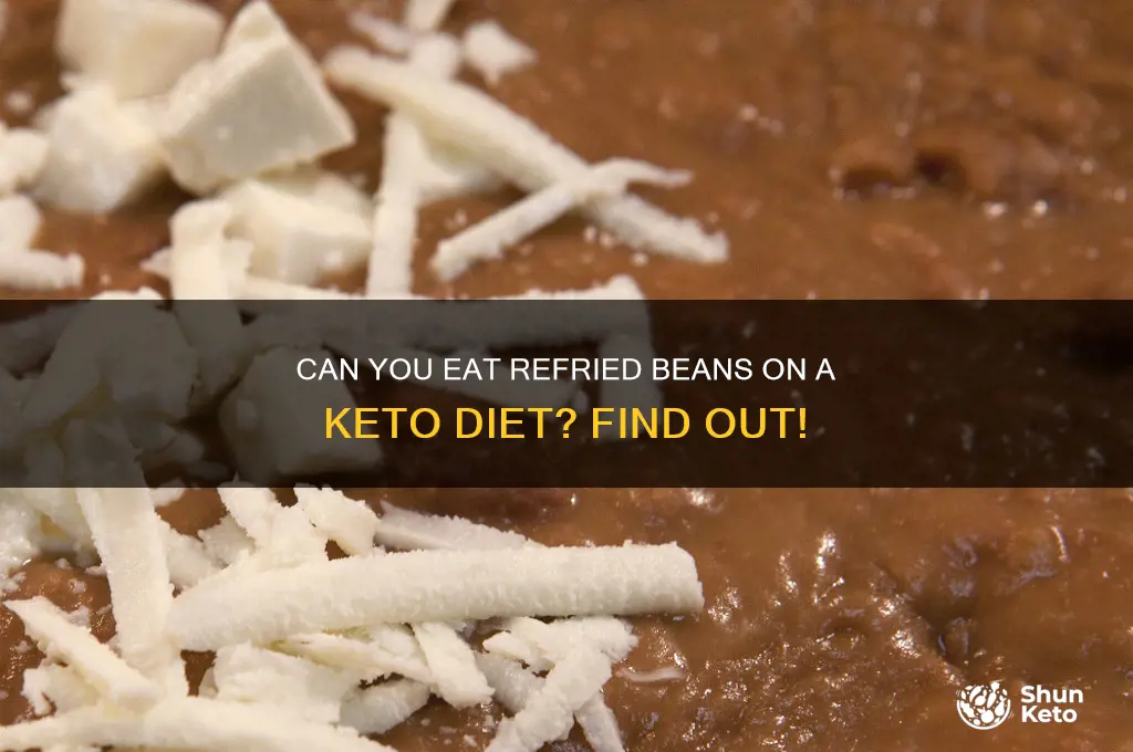 are refried beans allowed on keto diet