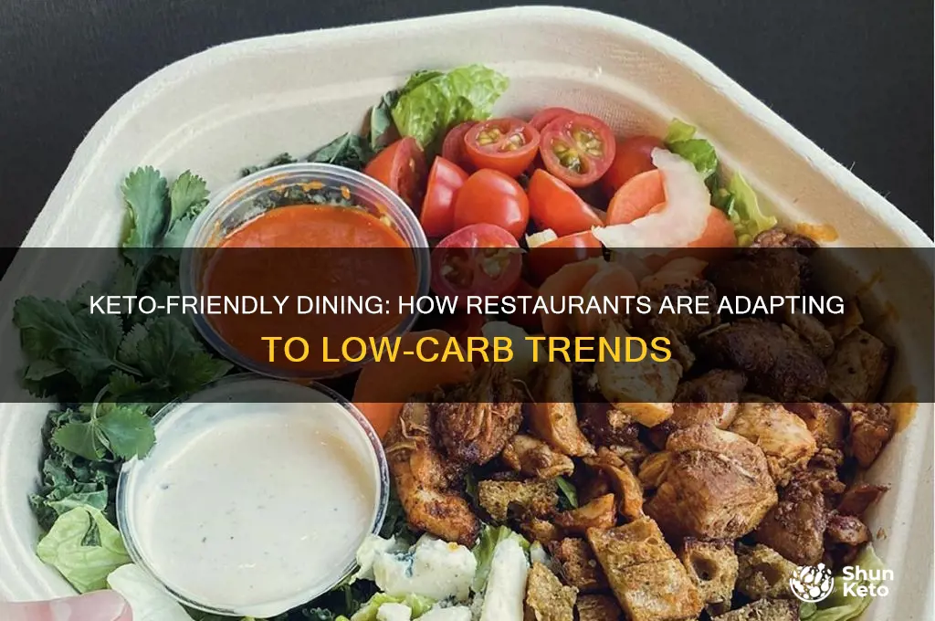 are restaurants moving to support keto