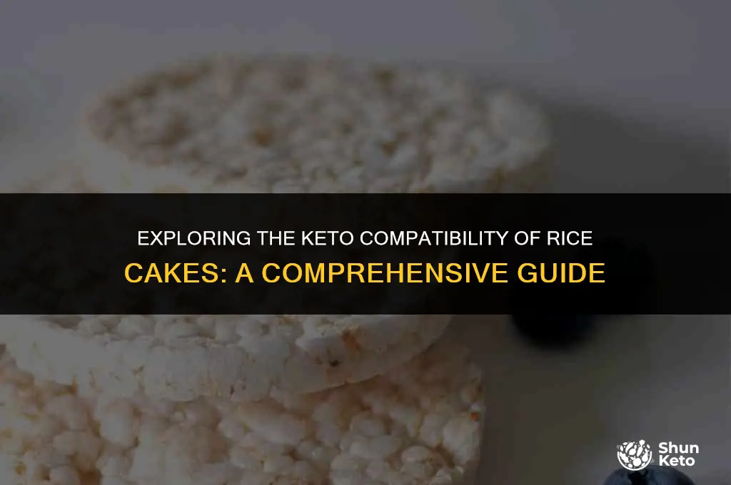 are rice cakes keto-friendly