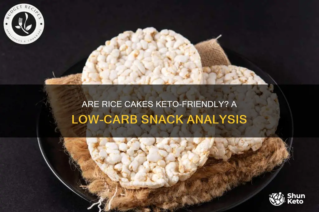 are rice cakes keto