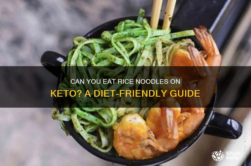 are rice noodles ok for keto diet