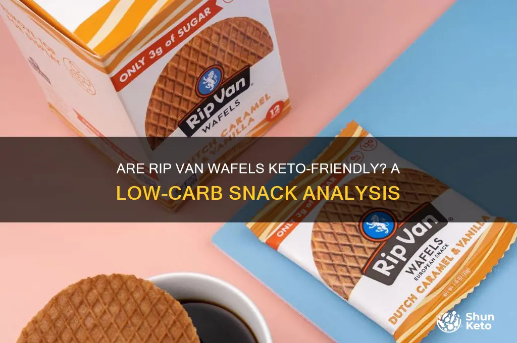 are rip van wafels keto