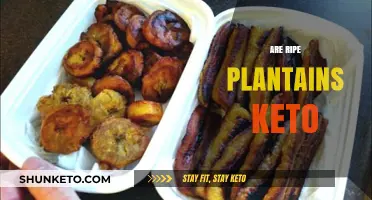 Are Ripe Plantains Keto-Friendly? A Low-Carb Diet Analysis