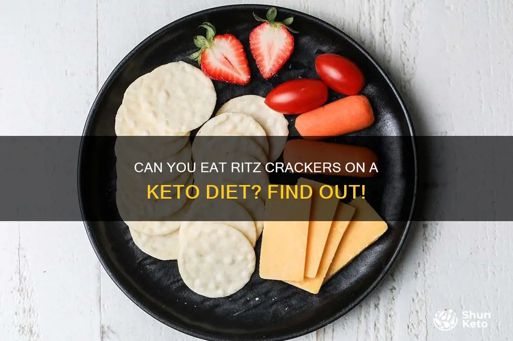 are ritz crackers ok on keto diet