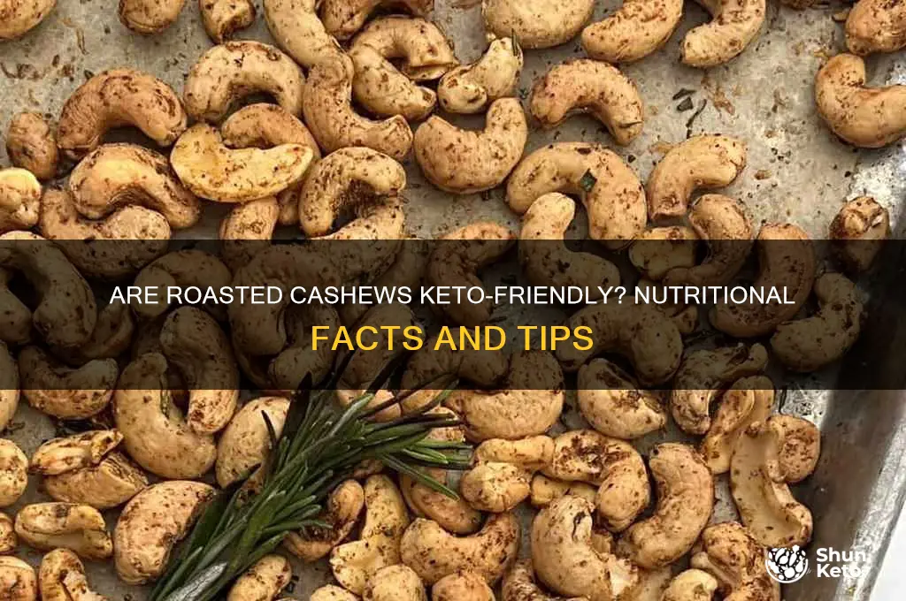 are roasted cashews keto