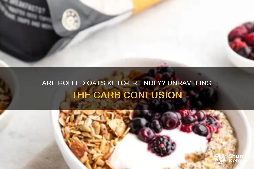 are rolled oats keto