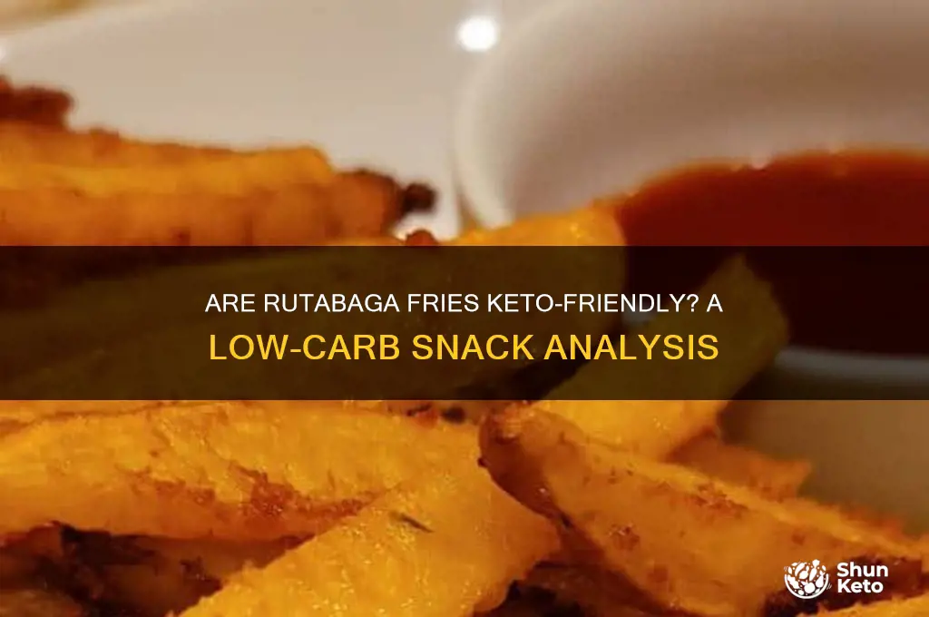 are rutabaga fries keto