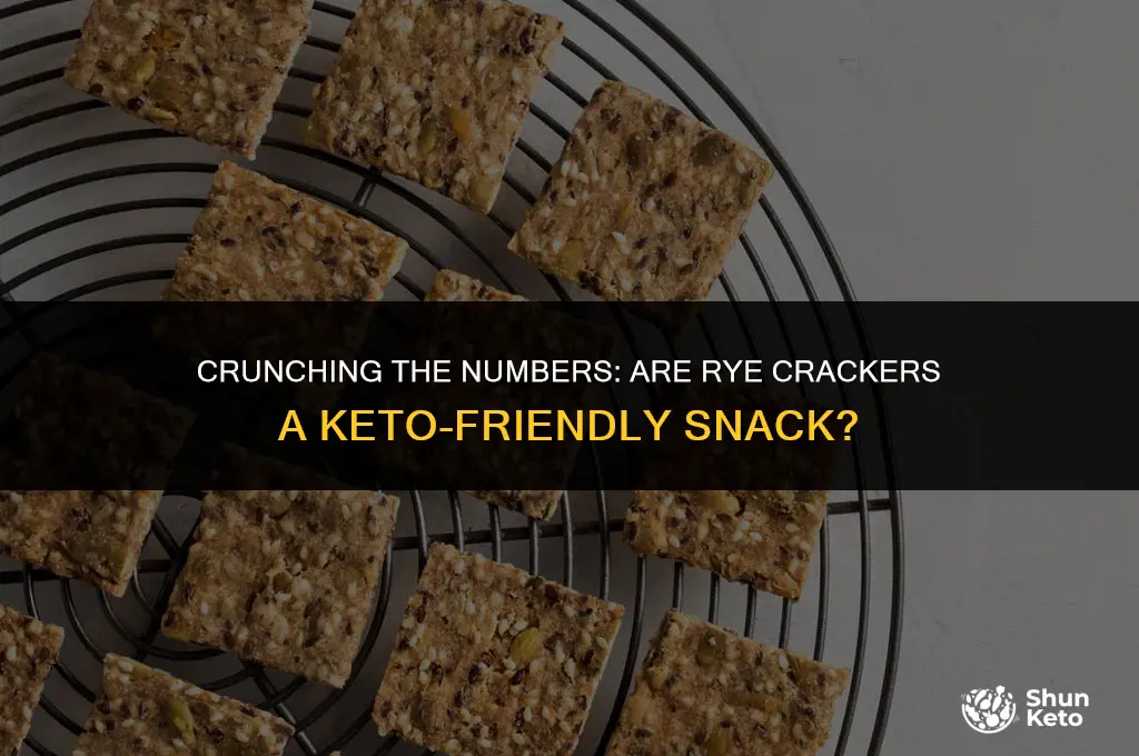 are rye crackers keto friendly