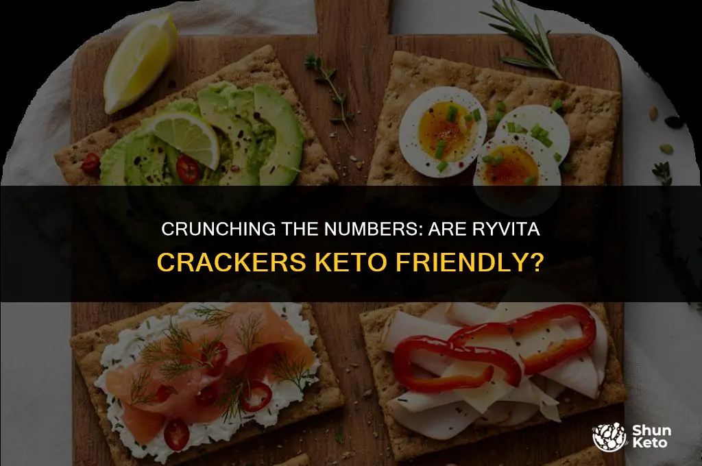 are ryvita crackers keto friendly