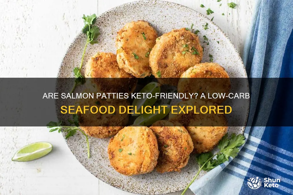 are salmon patties keto