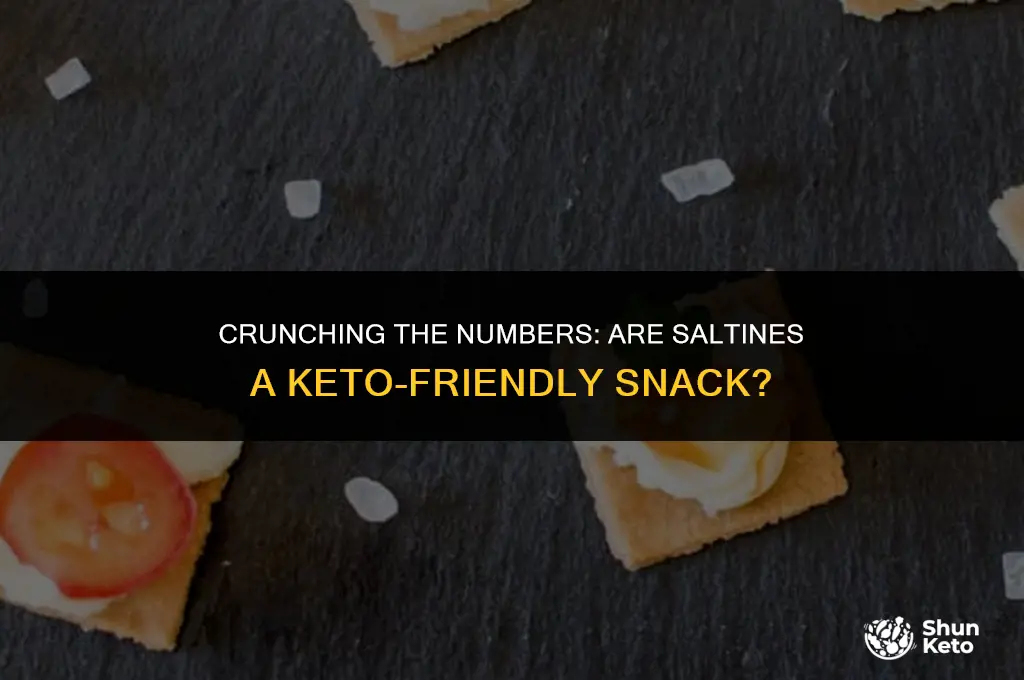 are saltines keto friendly