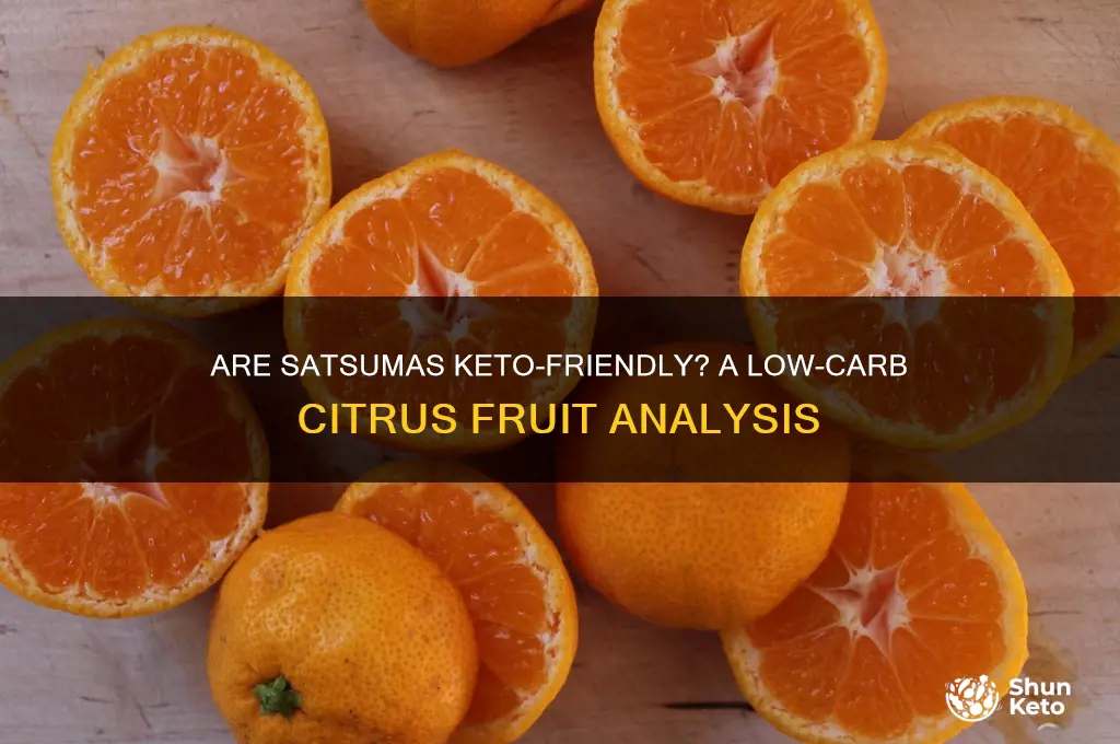 are satsumas keto