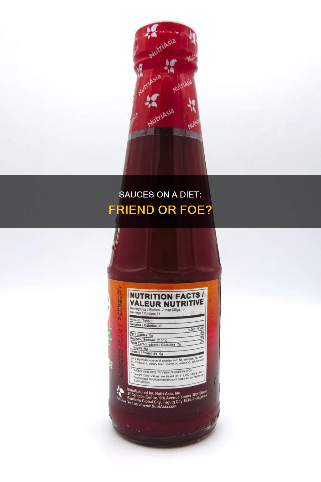 are sauces ok to use on a diet