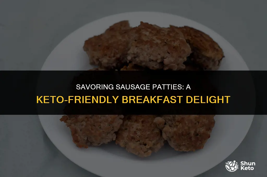 are sausage patties keto friendly