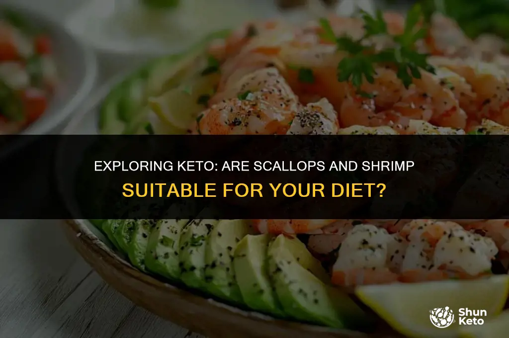 are scallops and shrimp keto friendly