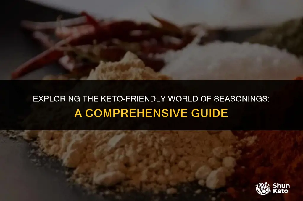 are seasonings keto friendly