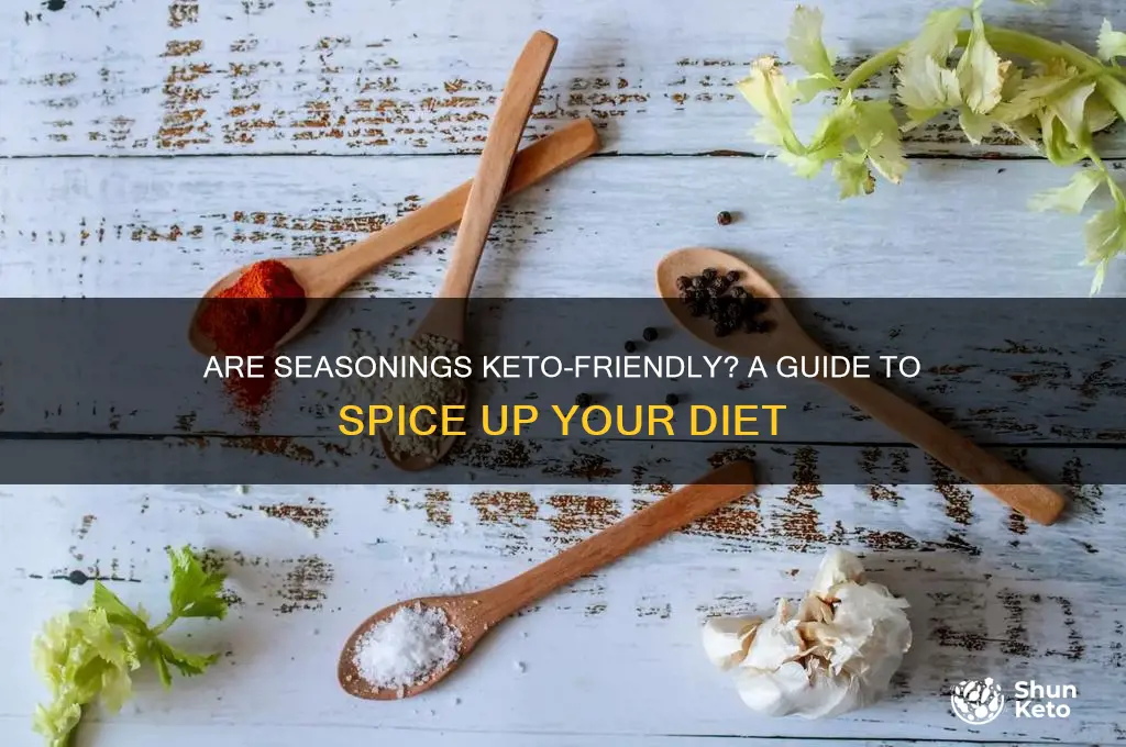 are seasonings keto