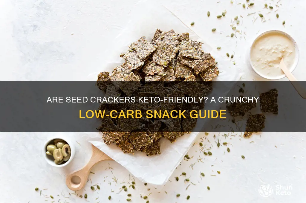 are seed crackers keto