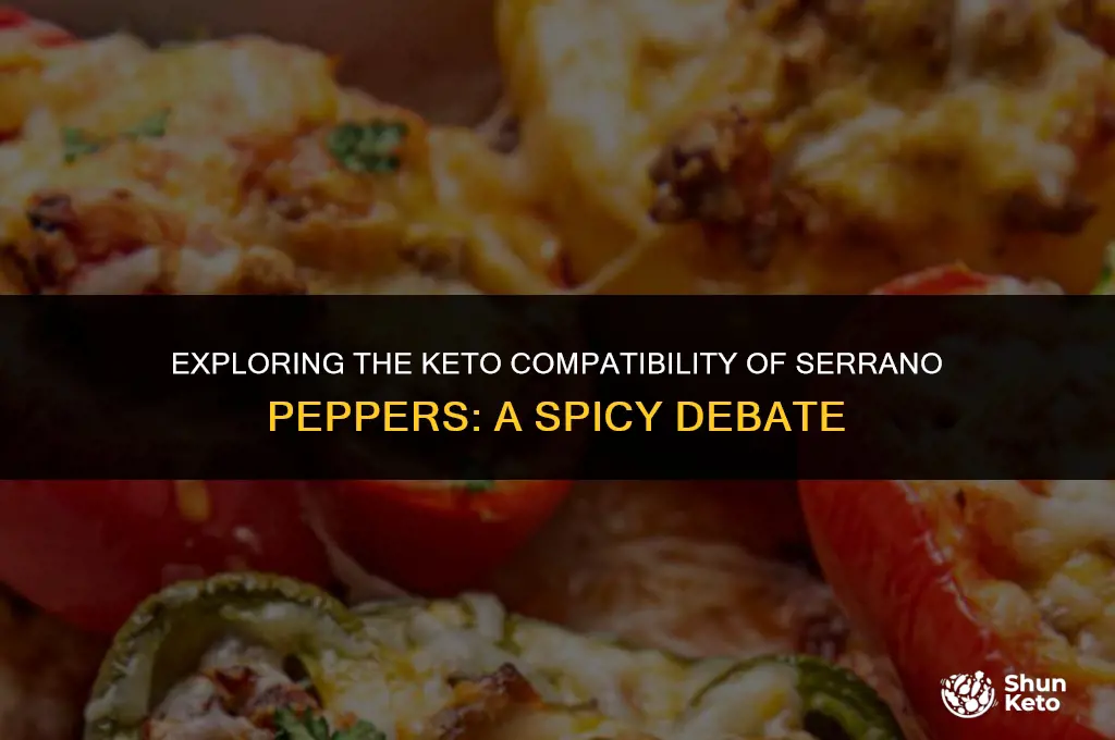 are serrano peppers keto friendly