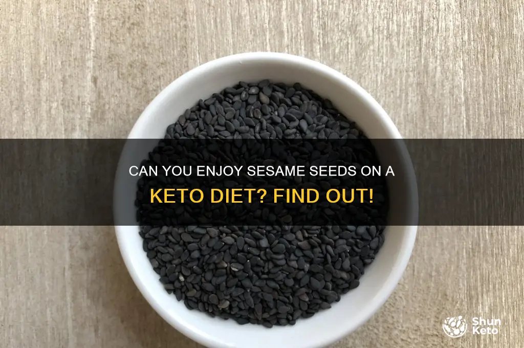 are sesame seed keto