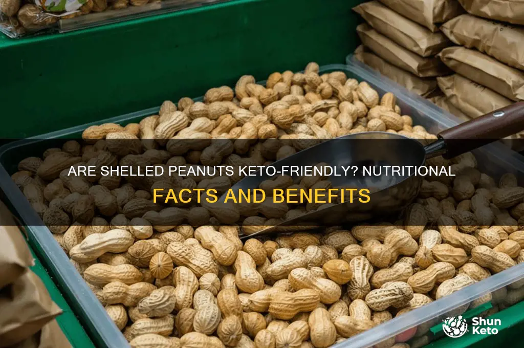 are shelled peanuts keto